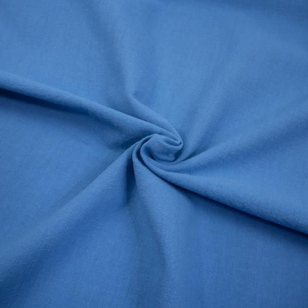 Baumwolle Vintage Uni, blau